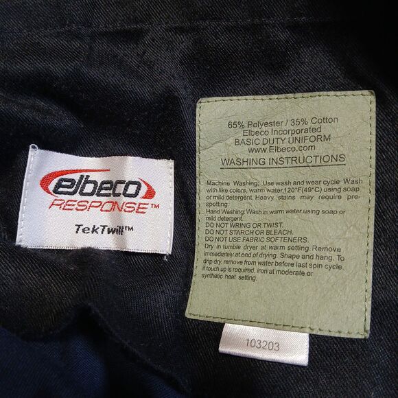 Elbeco Pants Mens XL Navy Blue Regular Fit Tactical Work Utility Military Police - Picture 5 of 12